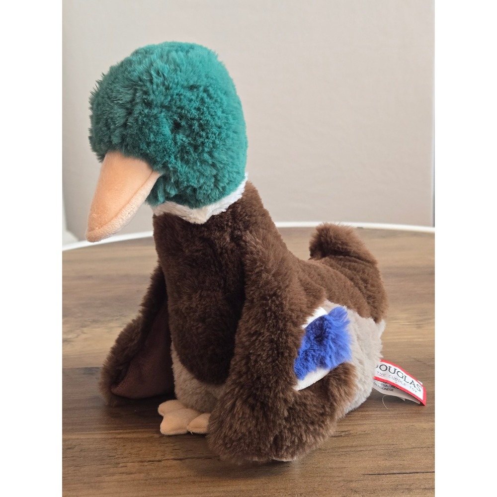 Douglas 10" Desie Mallard Duck Plush Stuffed Animal Green Head Bird 4601